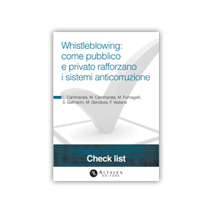 Whistleblowing: un libro su sistemi anticorruzione e tutela del dipendente