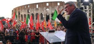 Landini choc: “è ora di una rivolta sociale”/ Sciopero CGIL contro la Manovra. FdI: “parole molto pericolose”