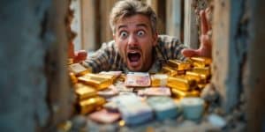 trova 2 milioni di euro in contanti e 50 lingotti d'oro nei muri