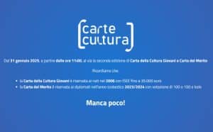 Bonus Cultura 2025, al via da oggi 31 gennaio le domande/ Come fare richiesta per avere fino a 1.000 euro