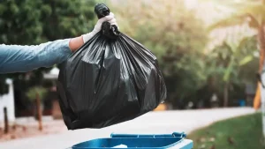 Un sacchetto della spazzatura del valore di 35.000 euro