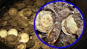 Ristrutturando la loro cucina, trovano un tesoro di vecchie monete d'oro