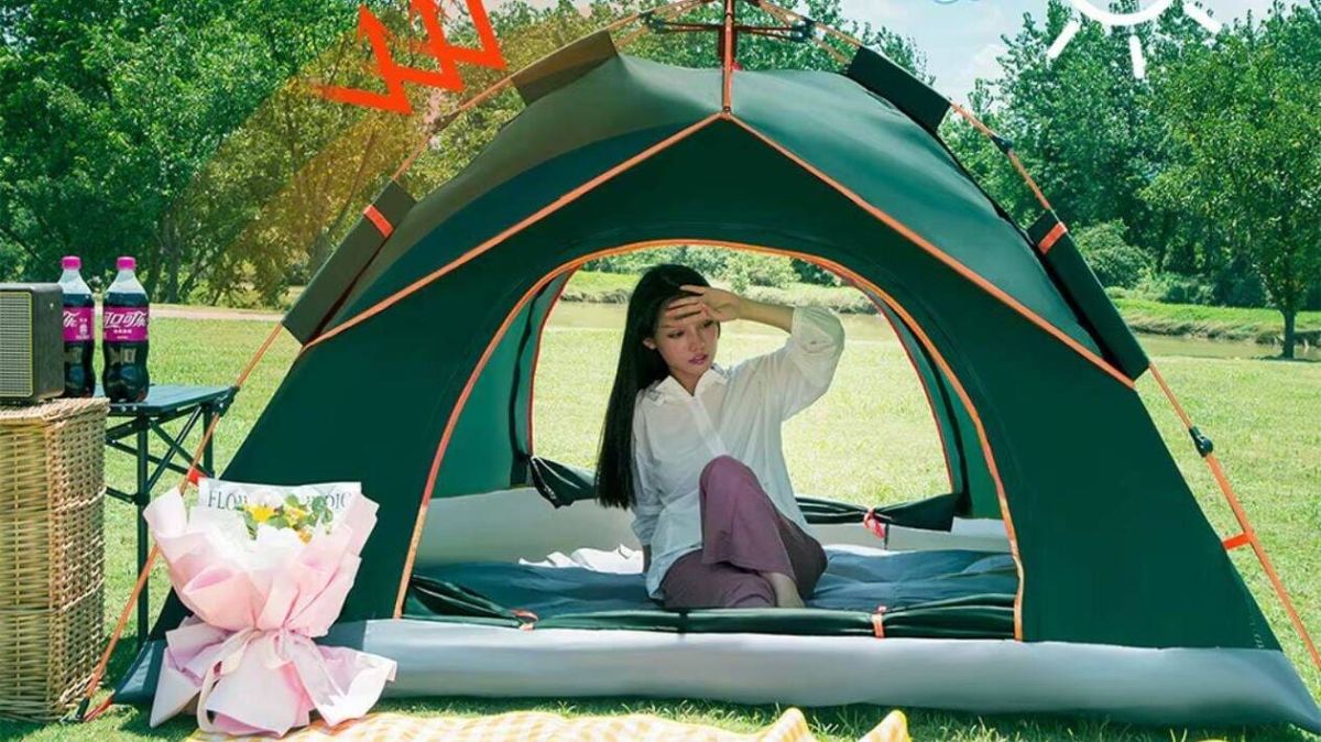 I campeggiatori la adorano questa tenda leggera costa meno di 50 euro