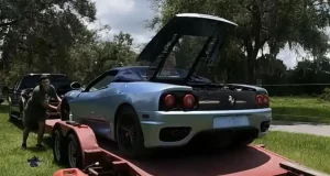 Ferrari 360 l'acquirente scopre un conto nascosto